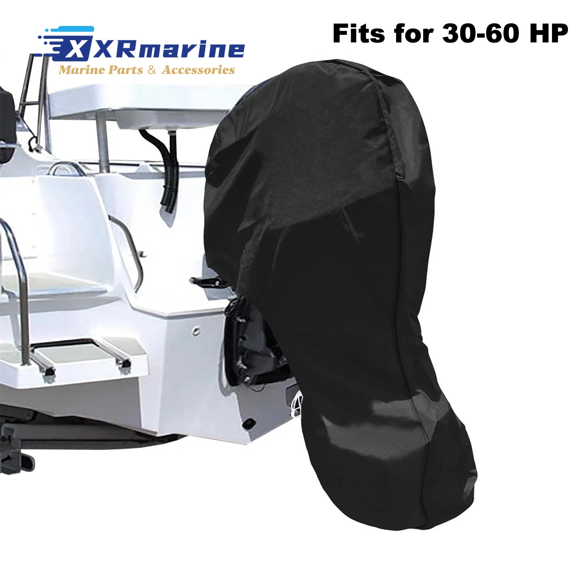 Fishing Boat Cover - マーキュリー、ヤマハ、ホンダ、スズキ、トーハツ、ジョンソン、エビンルードなど、ほとんどの30、35、40、45、50、55、60馬力の船外機用カバー
