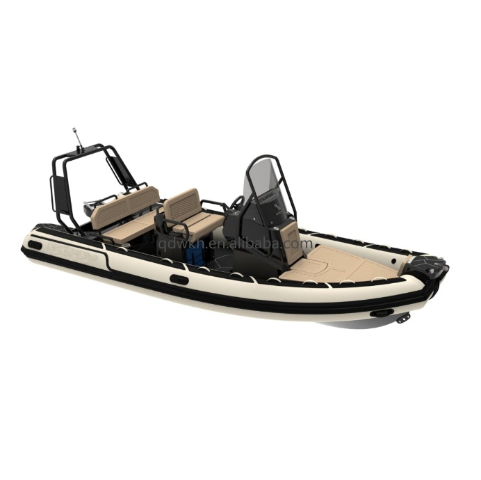 Fishing Boat Fiberglass - MSCE認定スポーツスタイルダブルモデルアルミ480ハイパロン硬質インフレータブルボート釣りサーフィンアウトドアPVCファイバーグラスリブボート