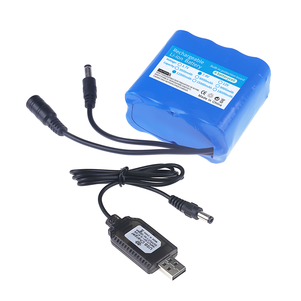2S4P 18650 リチウム電池 7.4V 12000mA - Fishing Boat Navigation Light のレビューと価格