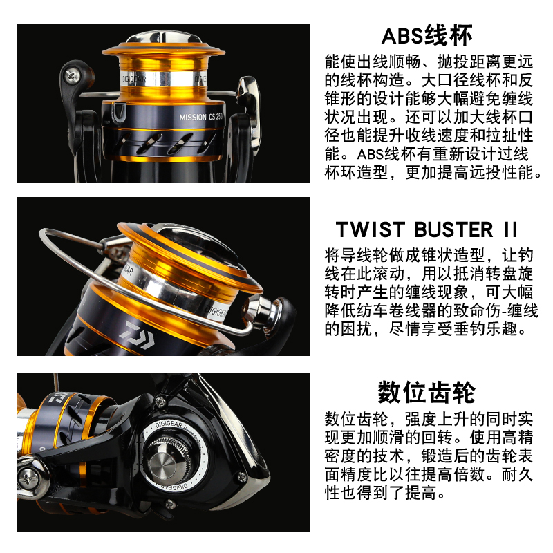 ダイワ-アルミニウムスプール付きフィッシングリール,2kg- - Daiwa Reel Bg のレビューと価格
