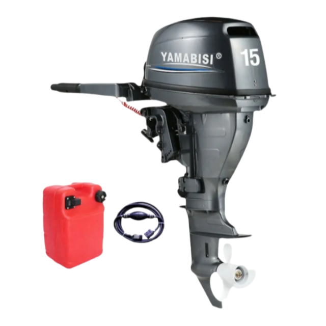 ヤマビシ 4ストローク船外機 (9.8馬力/15馬力/20馬 - Fishing Boat Outboard Motor のレビューと価格